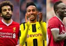 African Confederation Player Of Year: Salah, Mane And Aubameyang Make Shortlist Salah, Mane And AubameyangSalah, Mane And Aubameyang