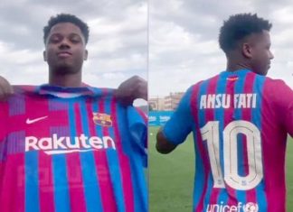 Ansu Fati Inherits Lionel Messi’s No 10 Shirt At Barcelona “Why I turned down Barcelona’s number 10 shirt” – Aguero