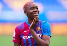Oshoala on target in Barca 8-0 Alaves rout