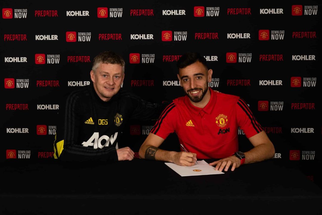 Bruno Fernandes Manchester United Shirt Number Revealed Fernandes Manchester United Shirt Number