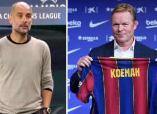 Guardiola Recommends Another Dutchman To Replace Koeman At Barca Guardiola Recommends Another Dutchman To Replace Koeman At Barca