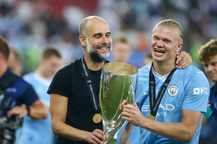Pep Guardiola wins Man City their first ever UEFA Super Cup Pep Guardiola trophies: He wins Man City their first ever UEFA Super Cup