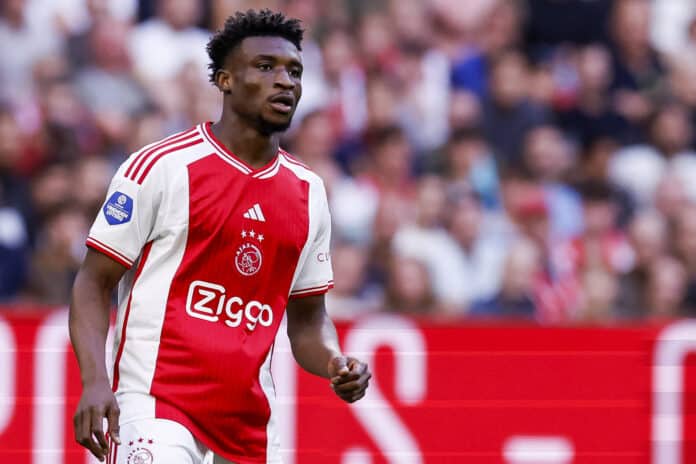 Black Stars forward Mohammed Kudus in action for Dutch club Ajax Black Stars forward Mohammed Kudus in action for Dutch club Ajax