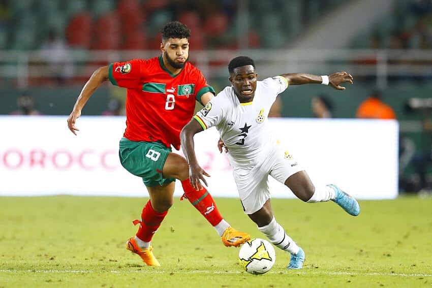 5 relatively new Black Stars players to watch vs Mexico 2023 friendly 2 Ernest Nuamah in action for the Black Stars