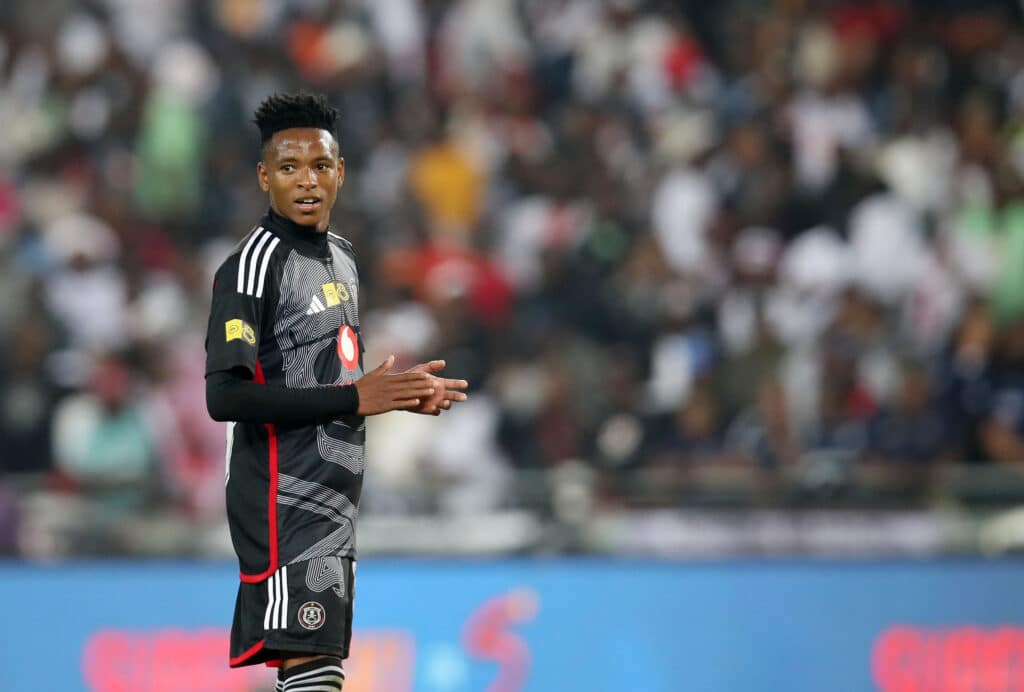 Orlando Pirates youngster undergoes assessment at unnamed English club 1 Relebohile Mofokeng of Orlando Pirates during the 2023 MTN8 QuarterFinal match between Orlando Pirates and Sekhukhune United at the Orlando Stadium