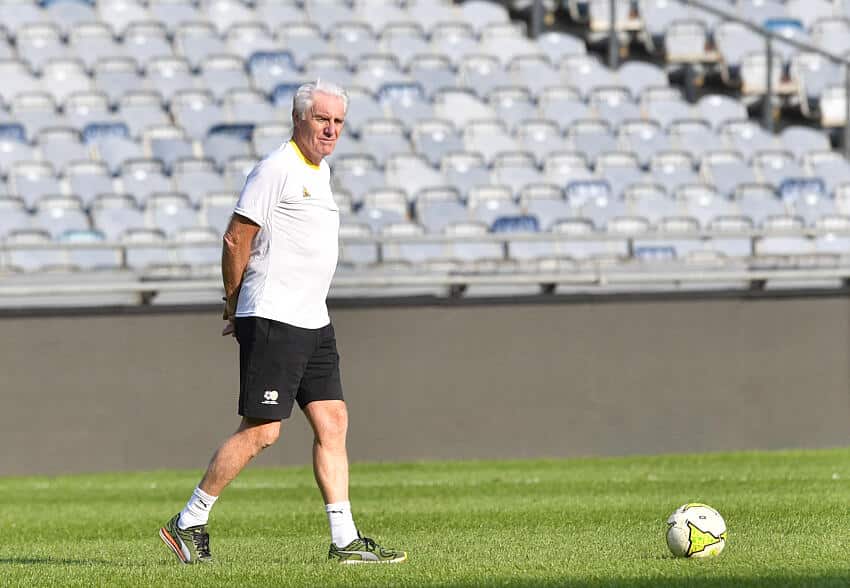 Bafana Bafana coach Hugo Broos denies clash with Orlando Pirates star Lepasa 1 Hugo Broos, coach of Bafana Bafana