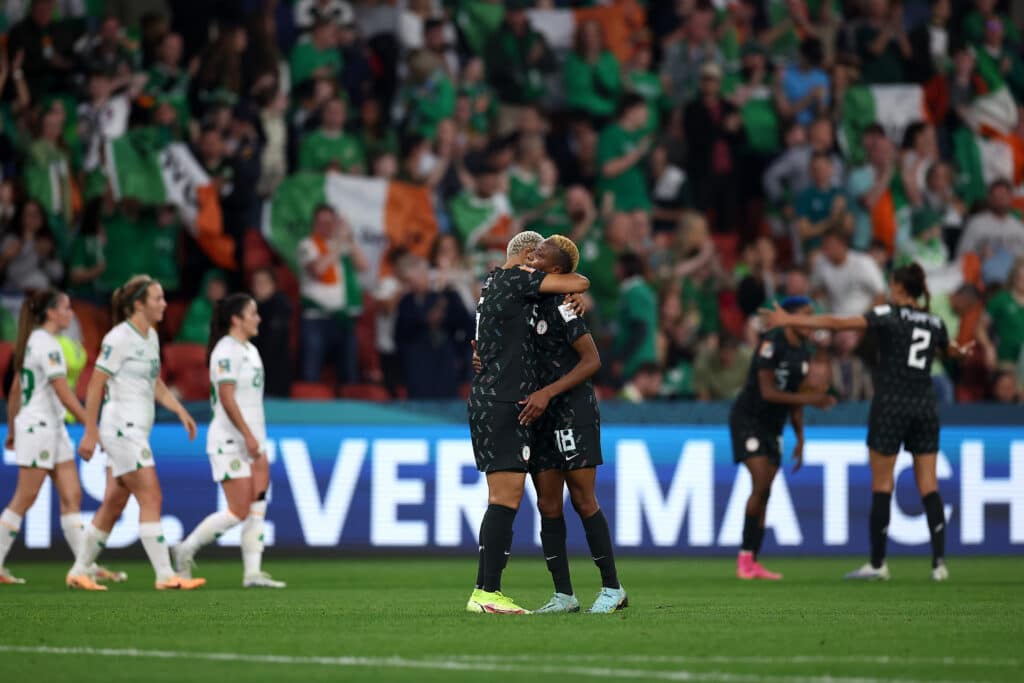 Best Pictures from Ireland vs Super Falcons in Women's World Cup 1 ICONSPORT sipausa 47588138