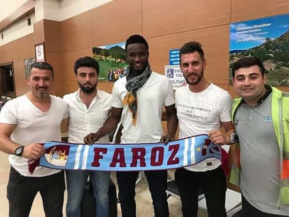 John Mikel Obi Fans Excited as Star Arrives Turkey John Mikel Obi Fans Turkey