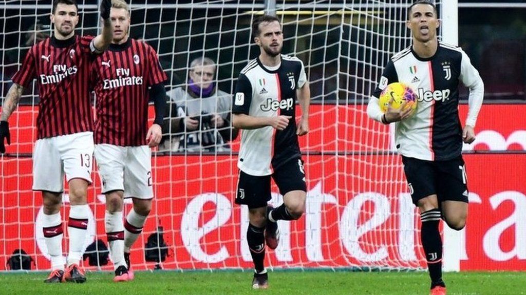 Juventus/AC Milan Italian Cup Match Suspended Over Coronavirus Italian Cup Match Coronavirus