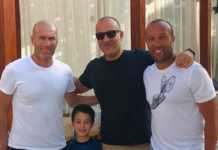 Manchester United Ambassador in Meeting With Zinedine Zidane Manchester United Ambassador in Meeting With Zinedine Zidane