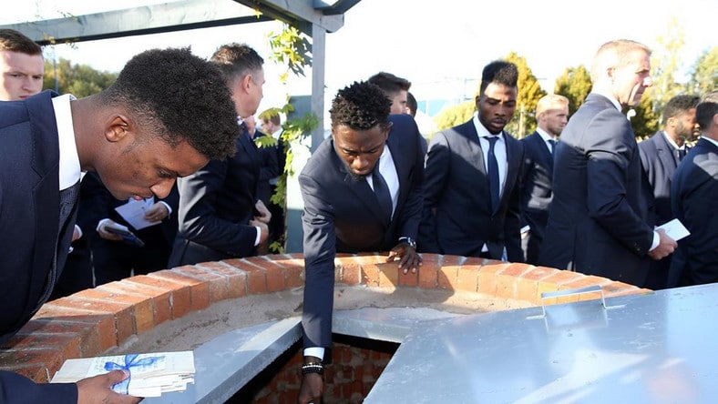 Ndidi, Iheanacho Attend Memorial Service Of Leicester City Owner Vichai Ndidi Iheanacho Memorial Service Vichai