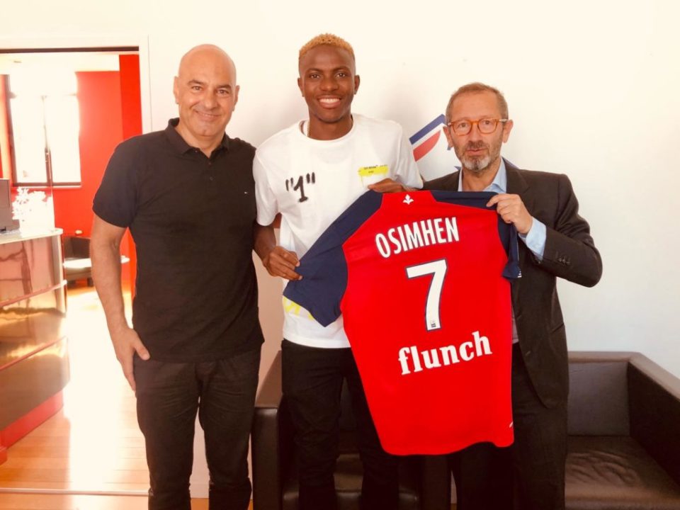 Rohr Happy with Victor Osimhen signing for Lille Victor Osimhen signing for Lille