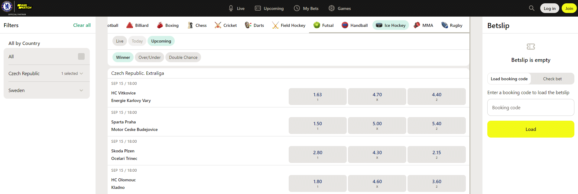 parimatch ice hockey nigeria Best betting sites in Nigeria